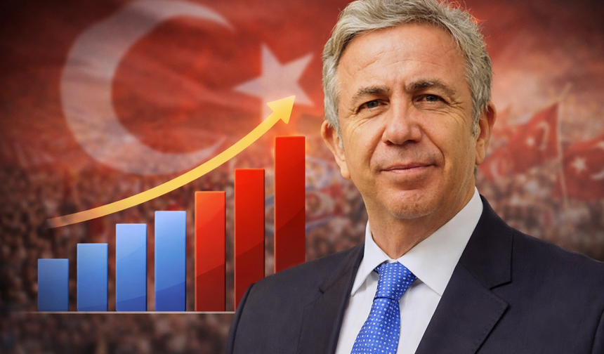 İbre bir anda döndü! Anket sonuçları Mansur Yavaş'ı işaret ediyor!