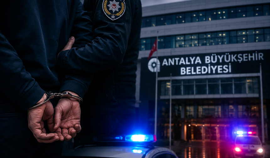 Antalya Büyükşehir Belediyesi soruşturmasında yeni operasyon! 3 şehirde 25 gözaltı