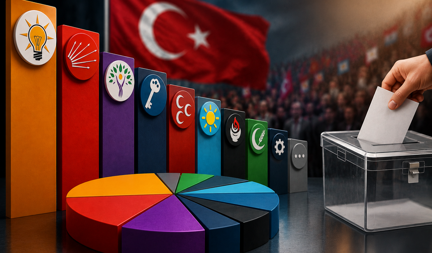 Son ankette dikkat çeken yükseliş! Anahtar Parti çıkışı gündem oldu