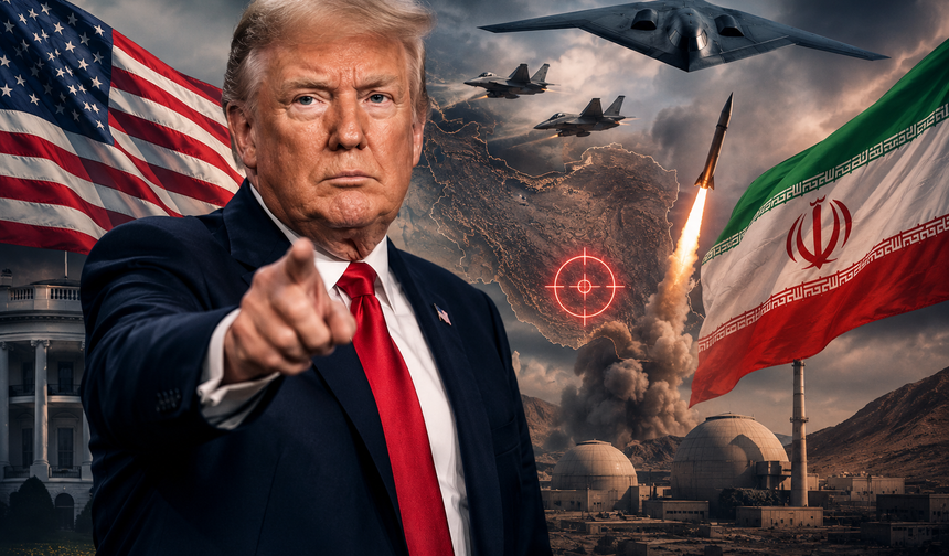 Trump'tan sert İran açıklaması: "Çok sert vuracağız ve kazanmak istiyoruz"