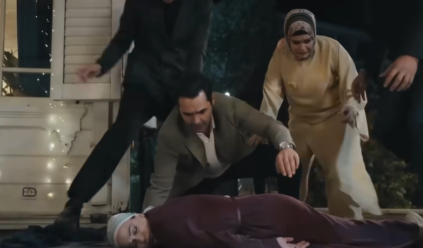 Kızılcık Şerbeti 138. bölümde Salkım balkondan düştü!