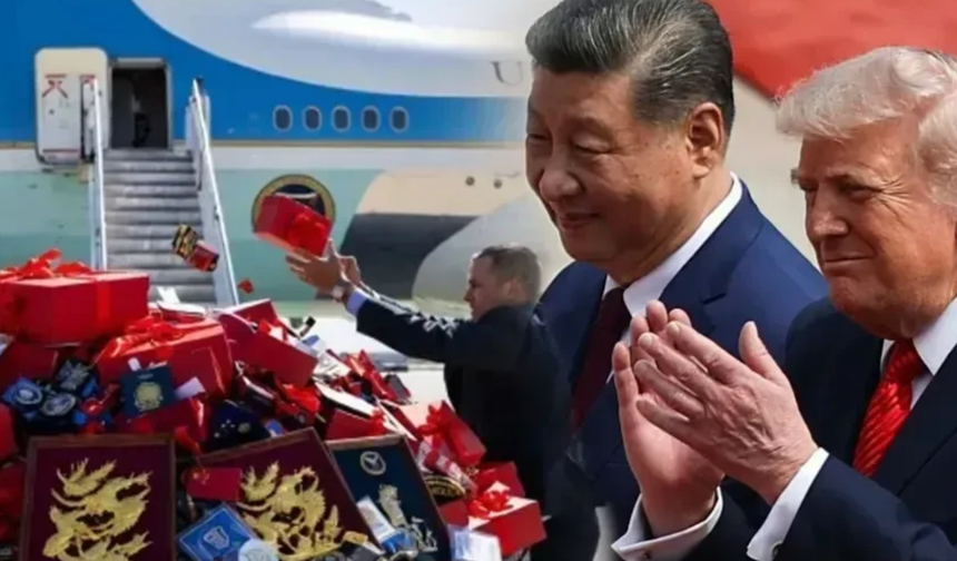 Trump Çin’de kendi telefonunu bile kullanmadı! Hediyeleri imha ettirdi