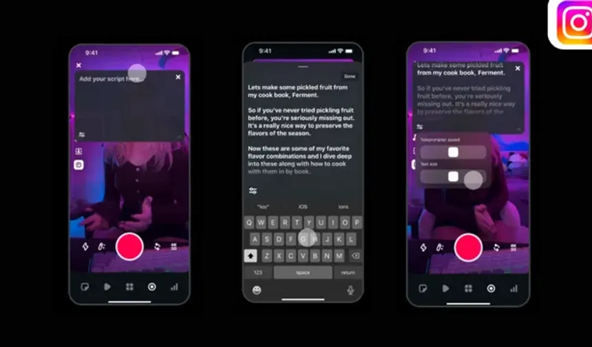 Instagram'a beklenen özellik geldi! Instagram teleprompter özelliği nasıl kullanılır, ne iş yarıyor?