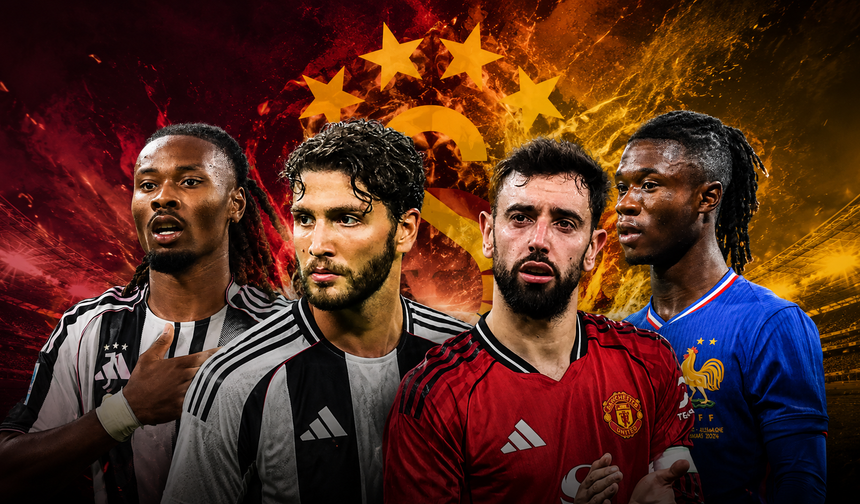 Galatasaray gözünü kararttı! Camavinga, Bruno Fernandes, Khephren Thuram ve Manuel Locatelli operasyonu