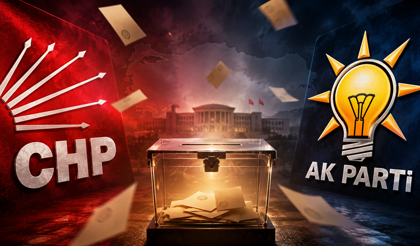 AK Parti ile CHP arasındaki fark 3 puana indi! Ankette sürpriz sıralama