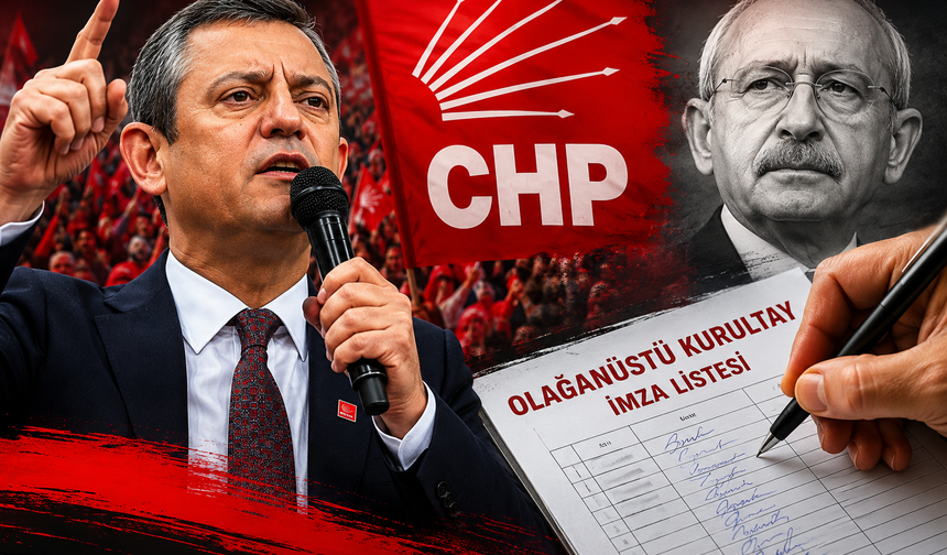 Özgür Özel duyurdu! Olağanüstü kurultay için ilk imzalar atıldı, CHP'de süreç resmen başladı