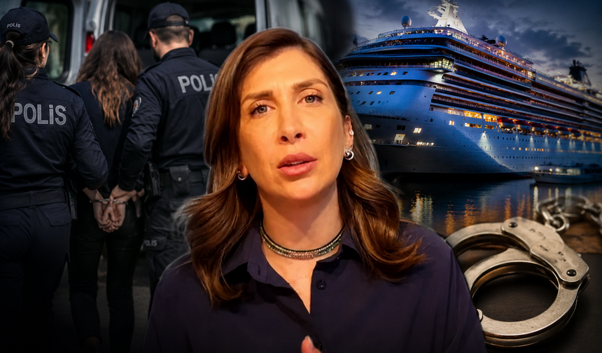 Tamar Tanrıyar Kuşadası'nda gözaltına alındı! Kruvaziyer gemisinden indirildi, İstanbul'a getiriliyor