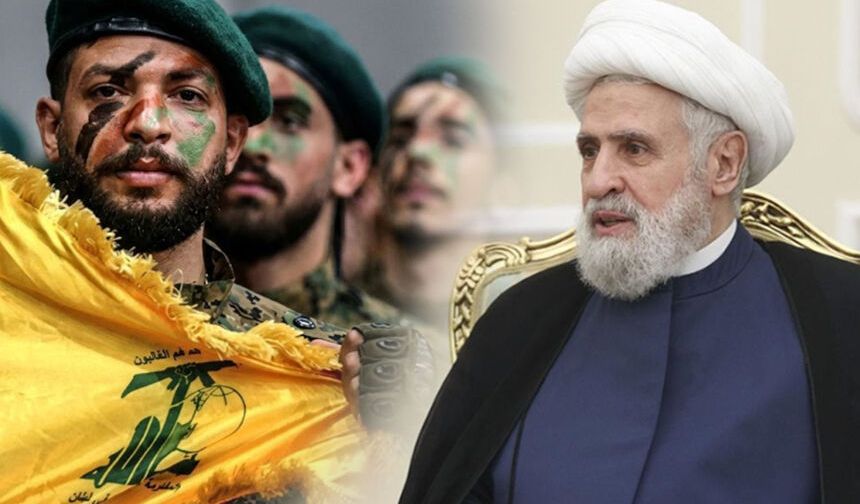 Hizbullah lideri Kasım’dan sert çıkış: “Anlaşma yok hükmünde!”