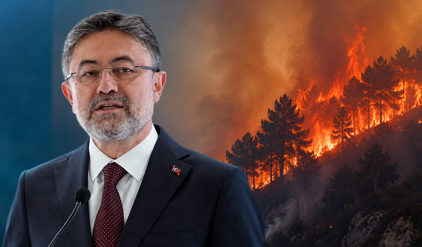 Yangınlarla mücadele sürüyor! Bakan Yumaklı: '110 yangın kontrol altına alındı'