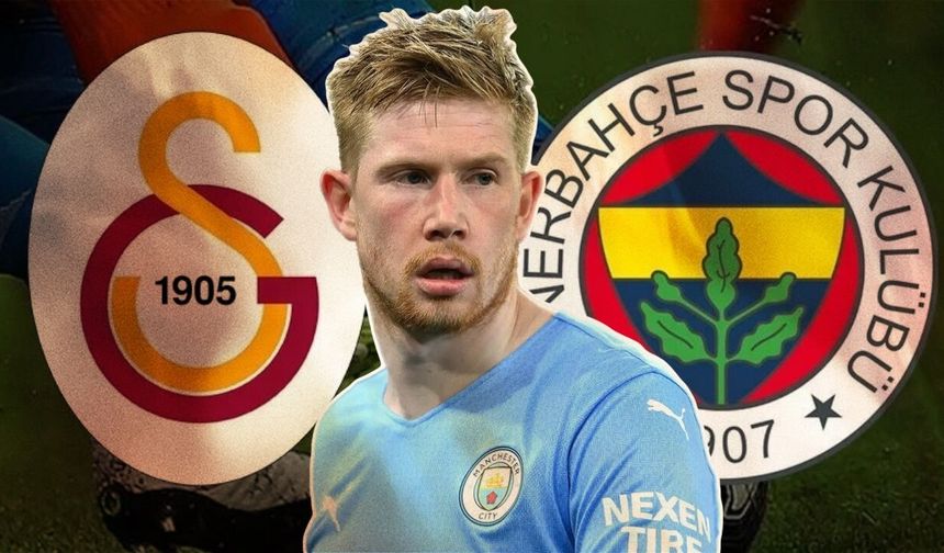 Avrupa bu iddiayla çalkalanıyor: Kevin De Bruyne yarışında Galatasaray ve Fenerbahçe karşı karşıya!