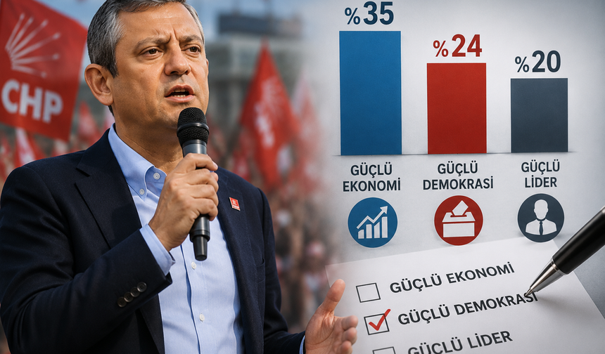 Anket konuştu! Özgür Özel'in siyaseti karşılık mı buluyor? Demokrasi, güçlü lideri geçti