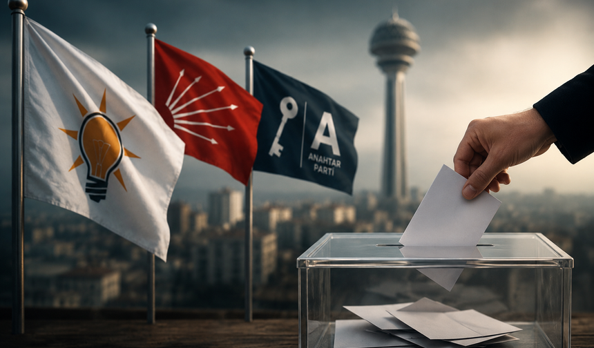 AK Parti'nin kalesinde dikkat çeken anket! Oylar eridi, sürpriz parti yükseldi