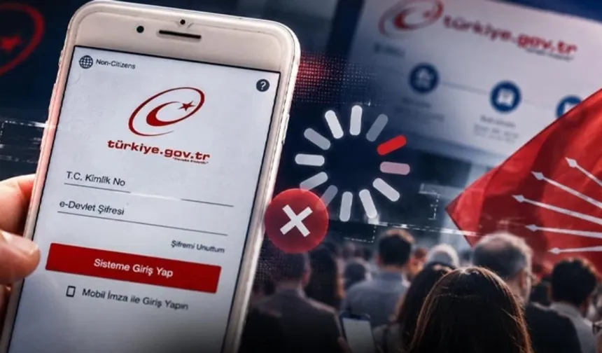Özgür Özel konuştu, e-Devlet'te yoğunluk oluştu: CHP üyeliğini sonlandırmak isteyenler teknik sorunla karşılaştı