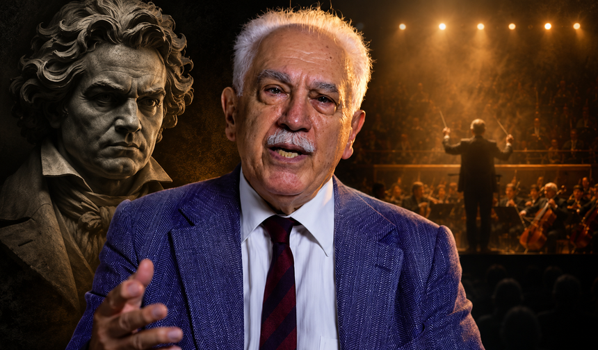 Doğu Perinçek'ten canlı yayında Beethoven çıkışı: '9. Senfoni'nin nağmesi tamamen Türk'tür'