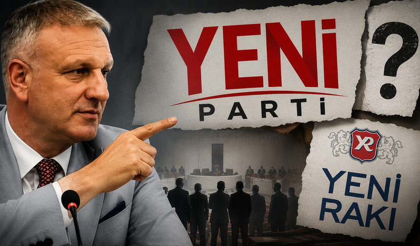 Oktay Saral'dan YENİ Parti logosuna olay benzetme: 'Tesadüf mü, bilinçaltı mı?'
