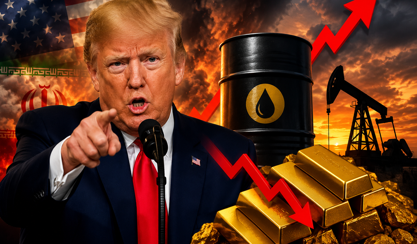 Trump'ın 'Ateşkes bitti' açıklaması piyasaları altüst etti! Altın düştü, petrol fırladı