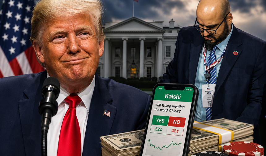 Beyaz Saray'da bahis krizi! Trump'ın konuşma metinleri üzerine bahis oynamış