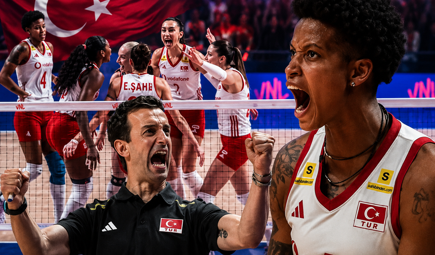 Gururumuzsunuz: Milletler Ligi şampiyonu Filenin Sultanları'ndan tarihi başarı!