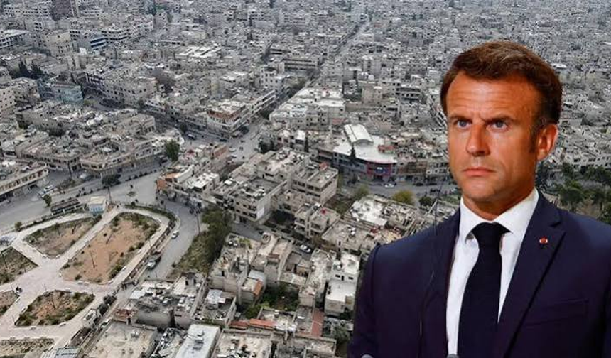 Zirvesi öncesi Suriye'ye gitmişti: Macron'un otelinin yakınında patlama!