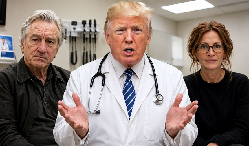 Trump bu kez doktor oldu! Ünlüleri hasta ilan edip teşhis koydu: Trump Saplantısı Sendromu