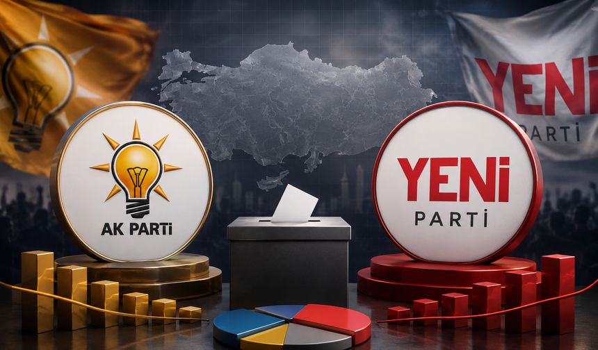 28 ilde yapılan ankette dikkat çeken sonuç! Zirve el değiştirdi: AK Parti mi, Yeni Parti mi?