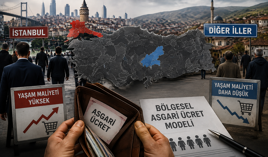 Asgari ücrette yeni dönem iddiası! İstanbul’da başka, diğer illerde başka maaş mı?