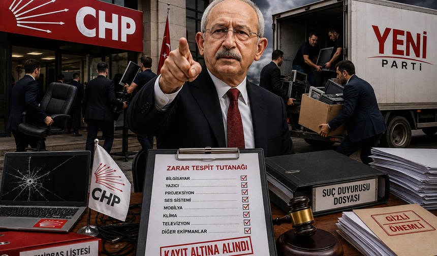 CHP’den ayrıldılar, demirbaşları da mı götürdüler? Kılıçdaroğlu düğmeye bastı