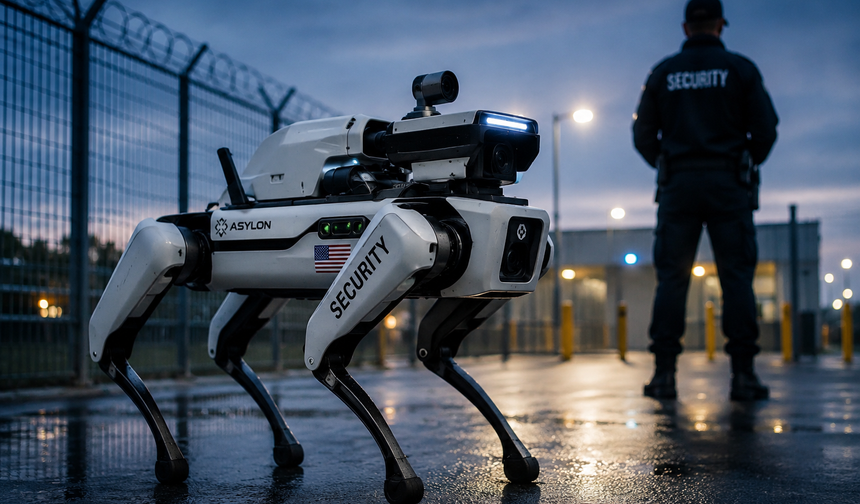 Robot köpekler iş başında: Güvenlik görevlilerinin yerini almaya başladılar