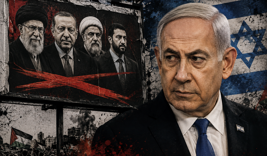 Netanyahu’nun seçim afişinde Erdoğan detayı: 'Kaybetmemi istiyor'