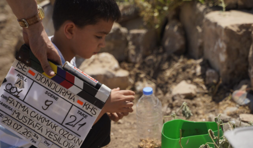 Şanlıurfa'da kamera durdu! "Dondurma" kısa filminin çekimleri tamamlandı