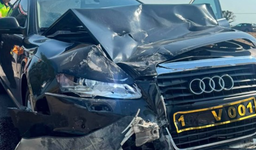 Bandırma Belediye Başkanı trafik kazası geçirdi!