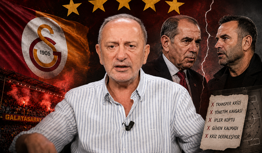 Fatih Altaylı Galatasaray'ı fiilen yöneten o gizli 3'lüyü açıkladı: Cenk Ergün, Mehmet Özbek Ve Serdar Güzelaydın...