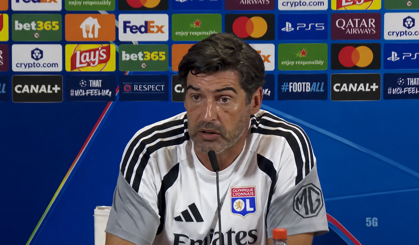 Lyon Teknik Direktörü Paulo Fonseca: 'Fenerbahçe, kontrataklarda çok tehlikeli olabilen bir takım'