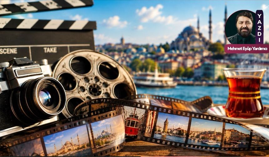 İstanbul, kameranın önüne geçince...