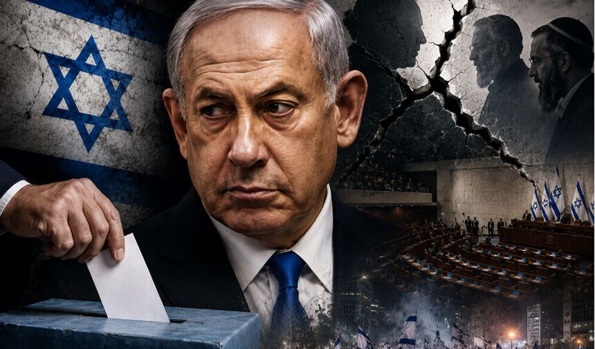 Netanyahu için yolun sonu mu? İsrail anketlerinde büyük şok: Koalisyon için gereken çoğunluk hayal oldu!