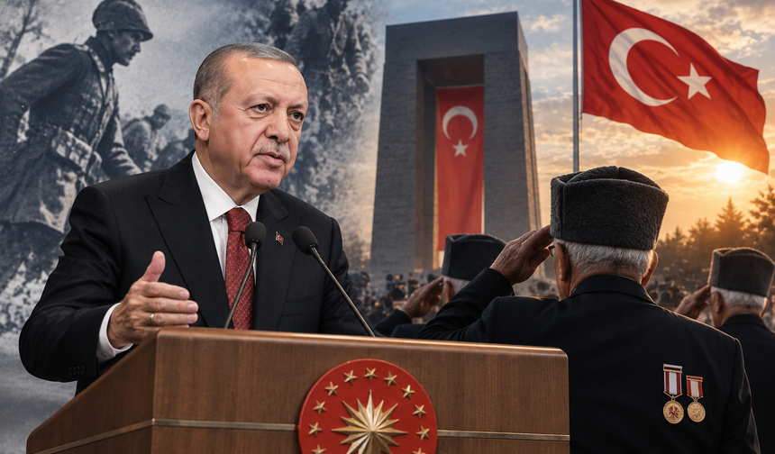 Cumhurbaşkanı Erdoğan’dan Gaziler Günü'nde 'Terörsüz Türkiye' mesajı! 'Zaferlerimiz emperyalistlerin lütfuyla değil...'