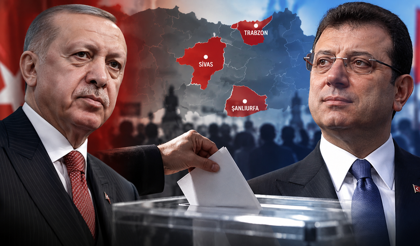 Son ankette Erdoğan-İmamoğlu yarışı: 3 kentte hangi isim ilk sırada?