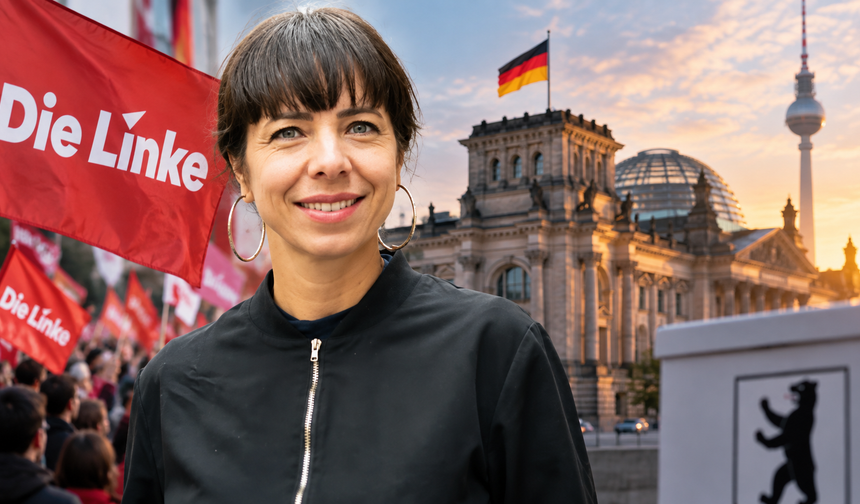 Berlin'de Elif Eralp sürprizi! Sol Parti CDU'yu geride bırakarak birinci oldu