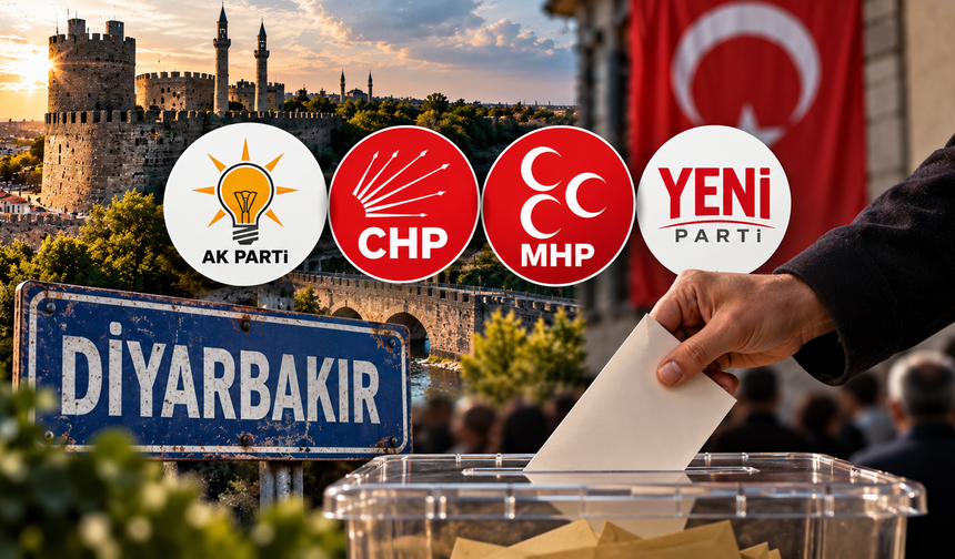 Diyarbakır anketinde AK Parti’ye 7 puanlık darbe: Meclis hesabı da değişti
