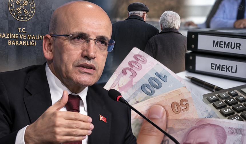 Emekli ve memur maaşları ne kadar artacak? Mehmet Şimşek zam için oran verdi