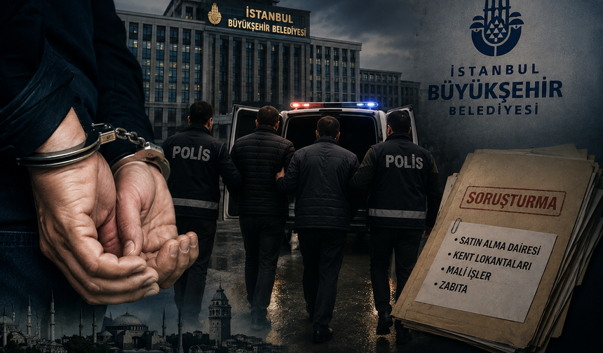 İBB’ye yeni operasyon: Satın Alma ve Kent Lokantaları yöneticilerine gözaltı