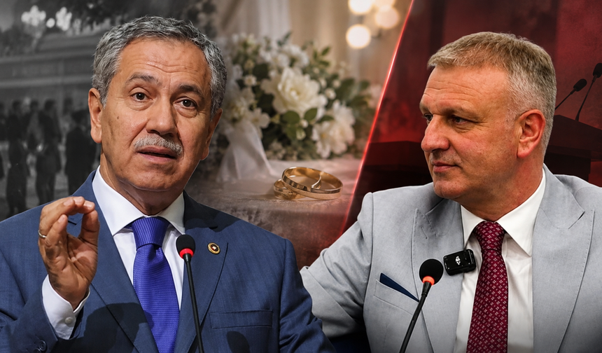 Arınç'ın Melih Gökçek çıkışı sonrası Saral patladı: 'Nikah kürsüsü siyaset meydanı değildir'