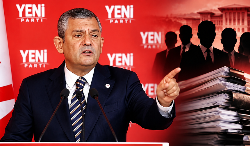 Özgür Özel'den fon soruşturmasında dikkat çeken liste: 'Hepsi Erdoğan'ın ekibi'