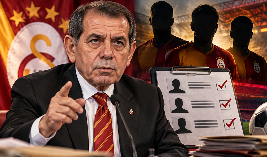 Galatasaray'da Dursun Özbek'ten flaş hamle: Ocak ayının 3 hedefi belli oldu!
