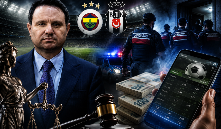 Bakan Gürlek duyurdu: Derbi öncesi yasa dışı bahis ağına büyük darbe