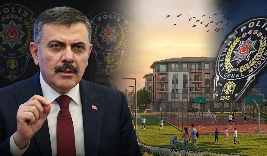 Polislere ev müjdesi! Bakan Çiftçi detayları açıkladı