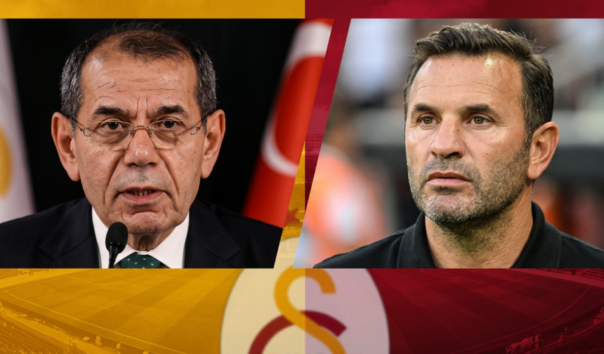Galatasaray Okan Buruk'la yolları ayırıyor mu? Dursun Özbek'ten bomba yanıt