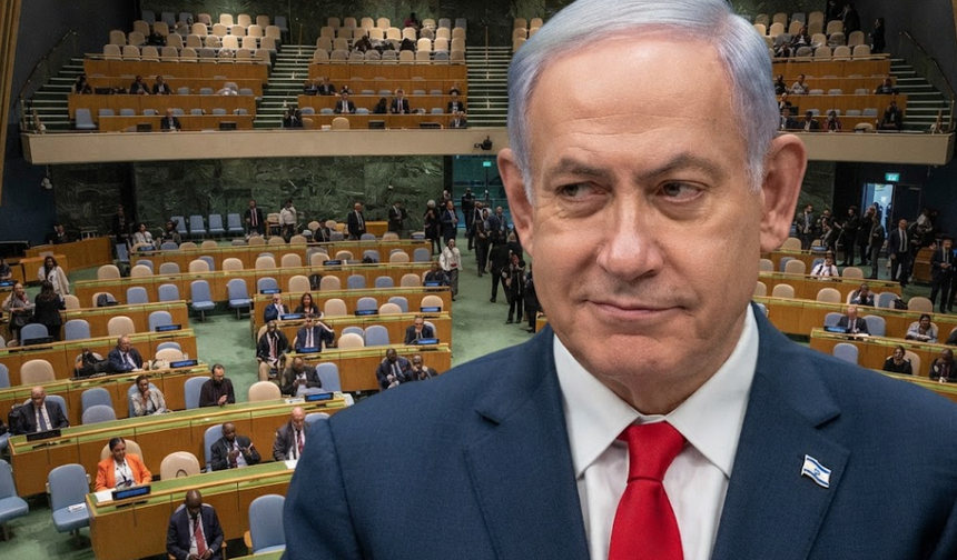 Dünya Netanyahu'ya sırtını döndü: BM Genel Kurulu'nda şok görüntüler!
