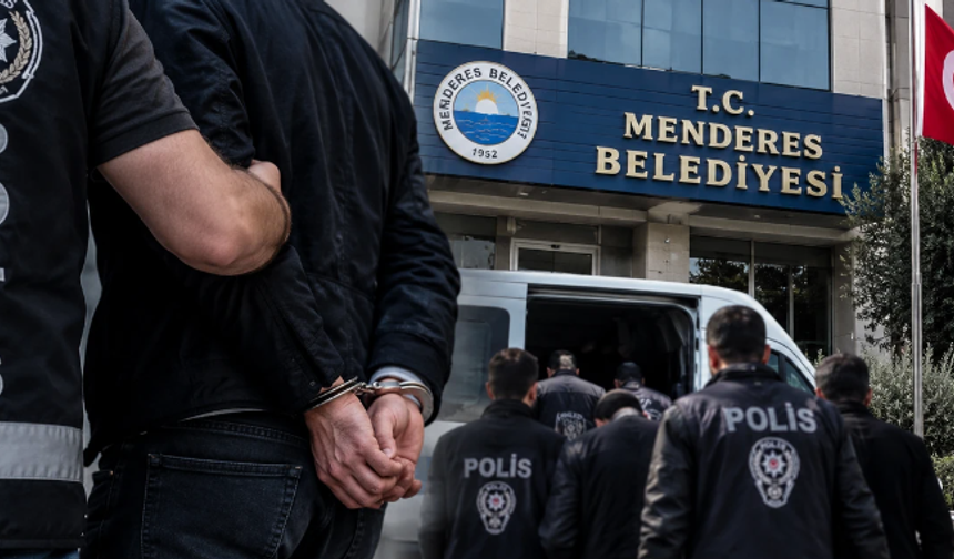 Menderes Belediyesi'nde deprem sürüyor: 7 şüpheli daha tutuklandı