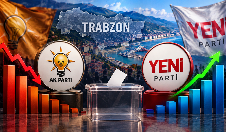 Trabzon'da sandık hesabı değişiyor mu? AK Parti ve YENİ Parti'nin oy oranları açıklandı